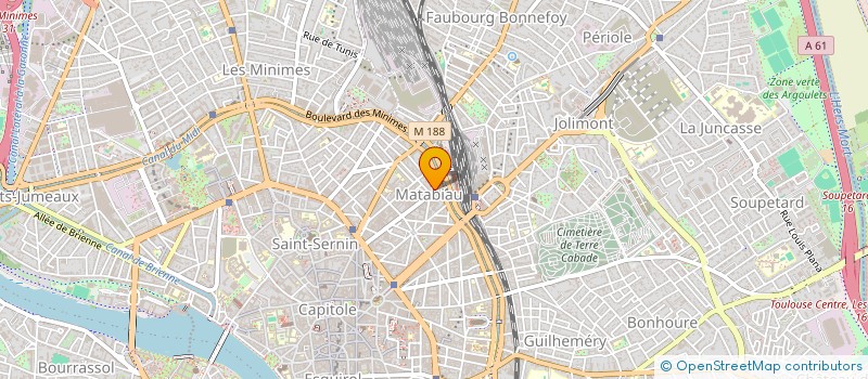 localisation de l'entreprise SARL LA VIENNOISERIE  TOULOUSE