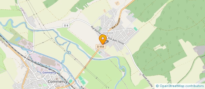 localisation de l'entreprise SARL LA VILLA à VIGNOT