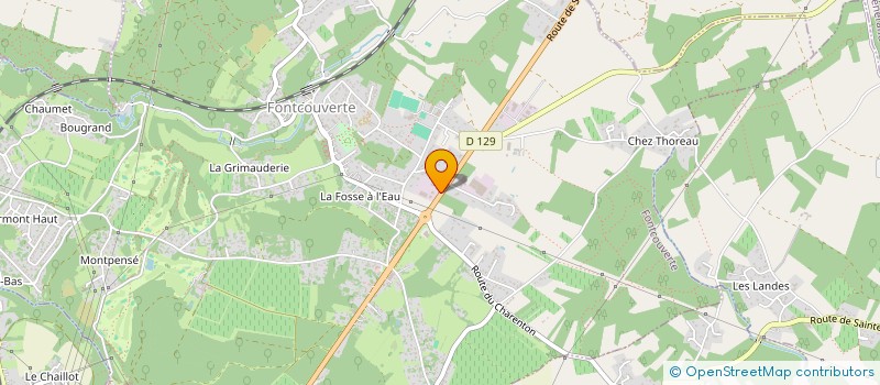 localisation de l'entreprise SARL LA VILLA  FONTCOUVERTE