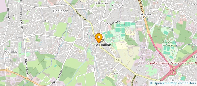 localisation de l'entreprise SARL LA VILLA CHRISTINE  LE HAILLAN