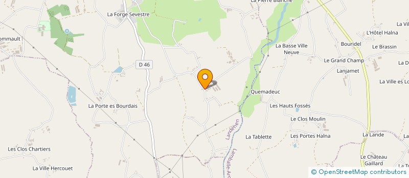 localisation de l'entreprise SARL LA VILLE CORBELIN à LANDEHEN