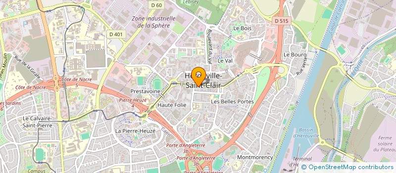localisation de l'entreprise SARL LABARAKA à HEROUVILLE-SAINT-CLAIR