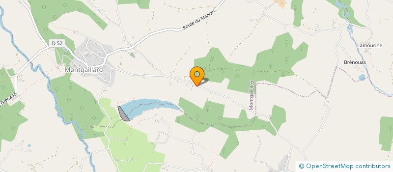 localisation de l'entreprise SARL LABARBE ET MANO à MONTGAILLARD