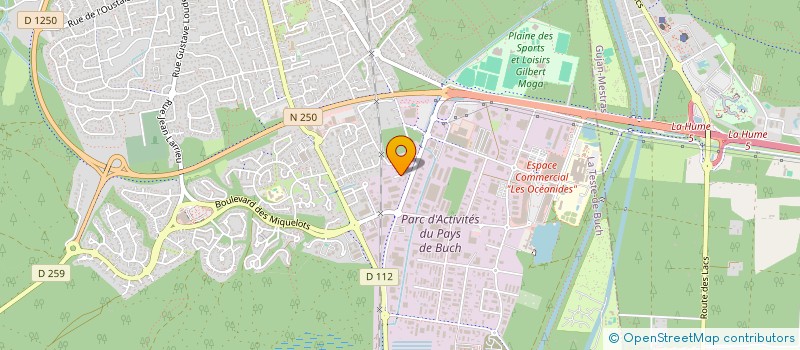 localisation de l'entreprise SARL LABARTHE ET FILS  LA TESTE-DE-BUCH