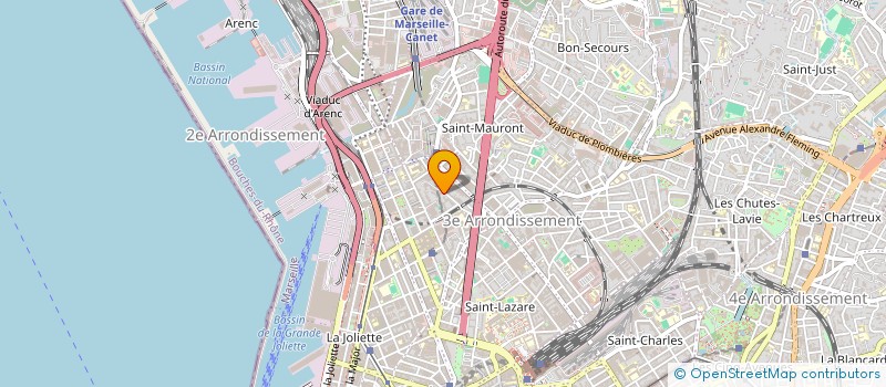 localisation de l'entreprise SARL LABELL DIFFUSION à MARSEILLE