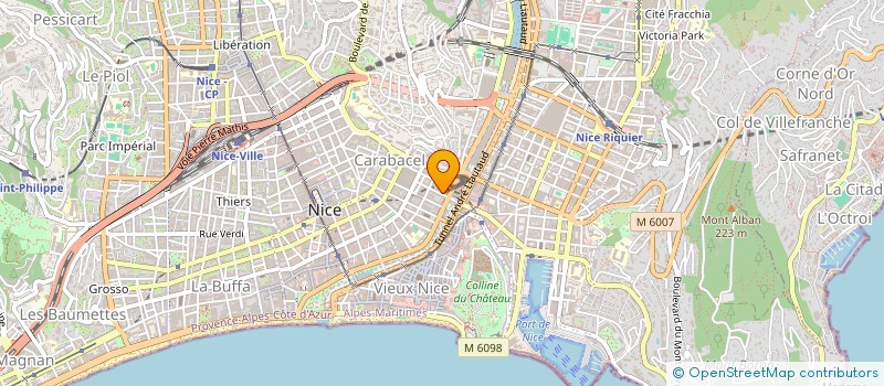 localisation de l'entreprise SARL LABIADH à NICE