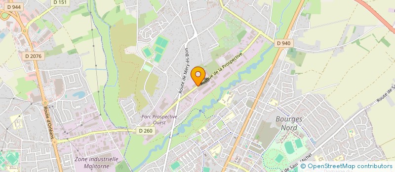 localisation de l'entreprise SARL LABO MAT DIFFUSION à BOURGES