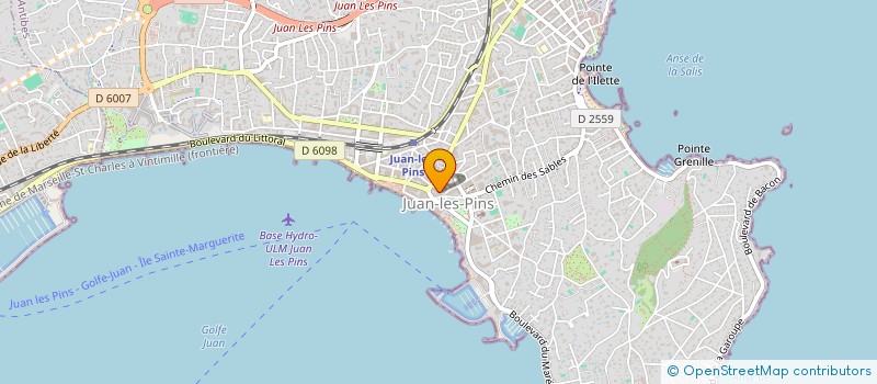 localisation de l'entreprise SARL LABOD à ANTIBES