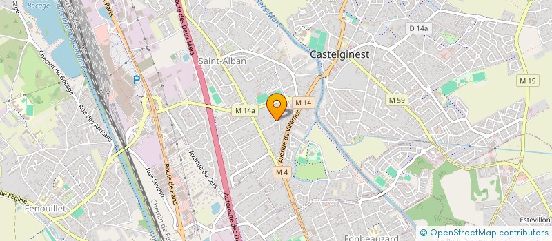 localisation de l'entreprise SARL LABOMAT à PECHBONNIEU