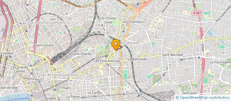 localisation de l'entreprise SARL LABORATOIRE APF DENTAIRE à MARSEILLE