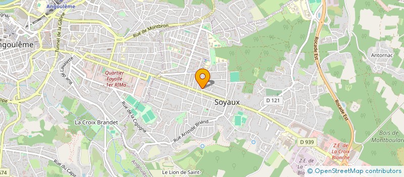 localisation de l'entreprise SARL LABORATOIRE DE PROTHESES DENTAIRES JB GAUTHIER à SOYAUX