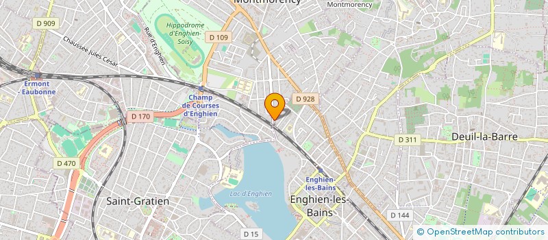 localisation de l'entreprise SARL LABORATOIRE JAMAIS à ENGHIEN-LES-BAINS