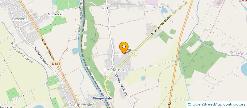 localisation de l'entreprise SARL LABORATOIRE SANOBIO à DIEUPENTALE