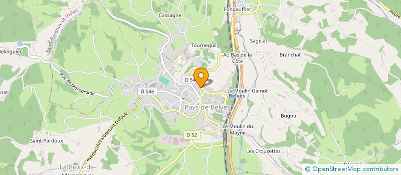 localisation de l'entreprise SARL LABORIE ET FILS HORIZON BLEU à PAYS DE BELVES