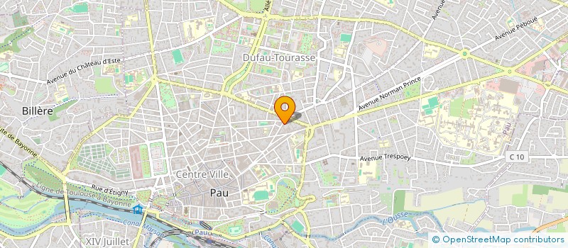 localisation de l'entreprise SARL LABOTECH à PAU