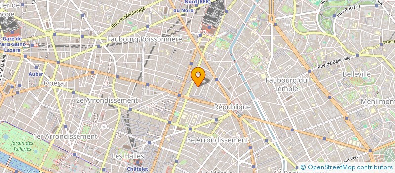 localisation de l'entreprise SARL LABYRINTHE  PARIS