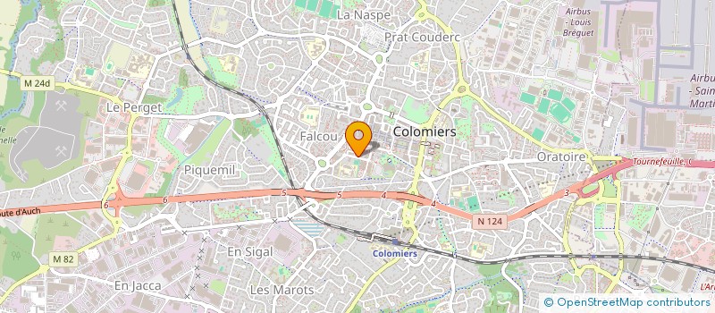 localisation de l'entreprise SARL LACANAL STEPHANIE à COLOMIERS