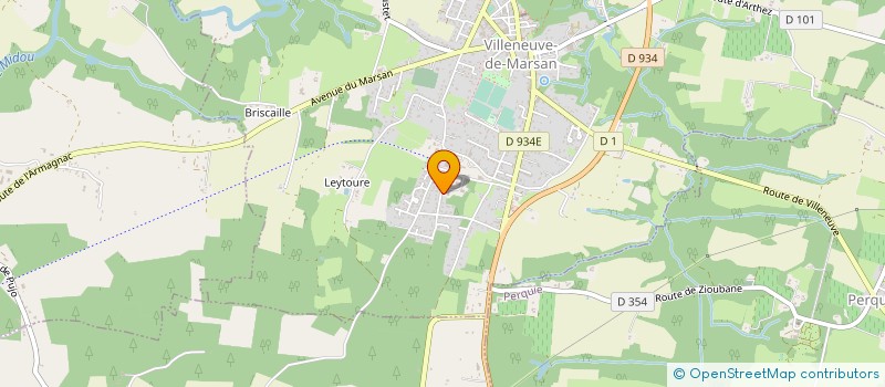 localisation de l'entreprise SARL LACAVE DOMINIQUE à VILLENEUVE-DE-MARSAN