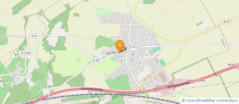 localisation de l'entreprise SARL LACMANN à GUEUX
