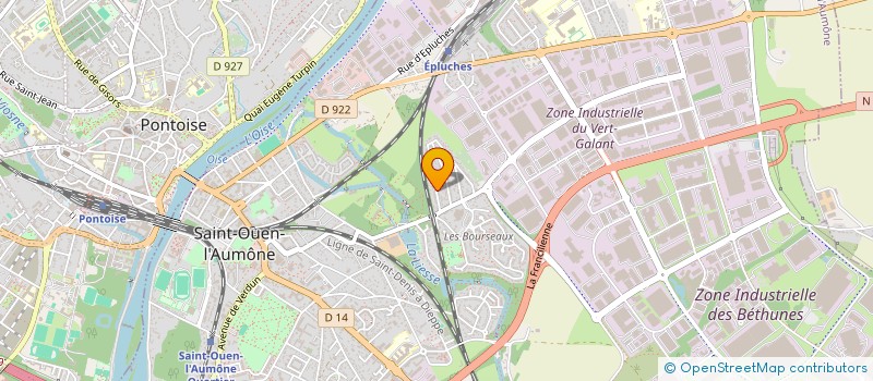 localisation de l'entreprise SARL LACOLINN à SAINT-OUEN-L'AUMONE