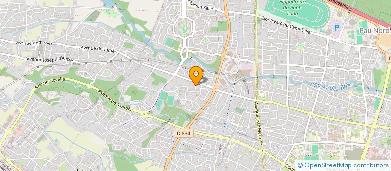 localisation de l'entreprise SARL LACOSTE à LONS