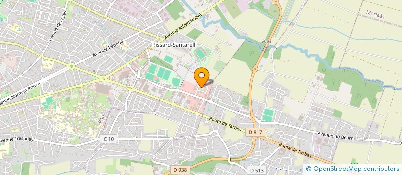 localisation de l'entreprise SARL LACOSTE ET FILS à BIZANOS