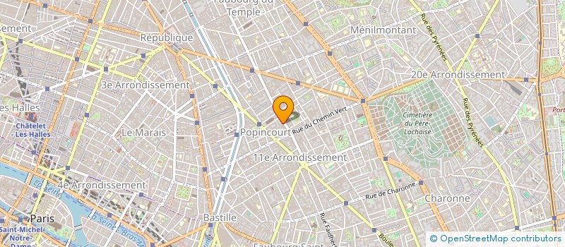 localisation de l'entreprise SARL LADY'MOD  PARIS