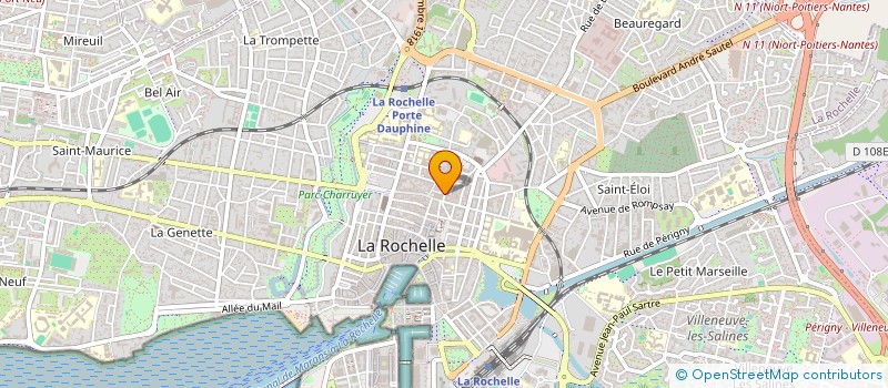 localisation de l'entreprise SARL LAENI  LA ROCHELLE