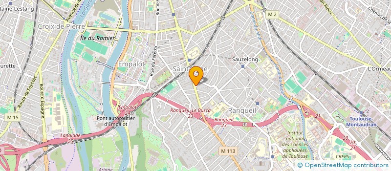 localisation de l'entreprise SARL LAETITIA à TOULOUSE