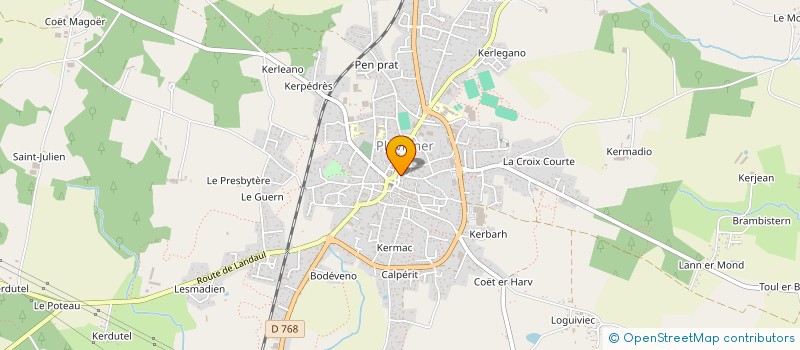 localisation de l'entreprise SARL LAETITIA CHAUSSURES à PLUVIGNER