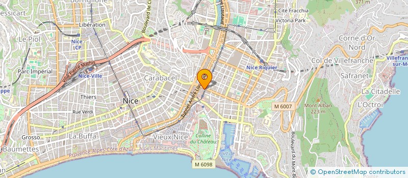 localisation de l'entreprise SARL LAEYANS à NICE