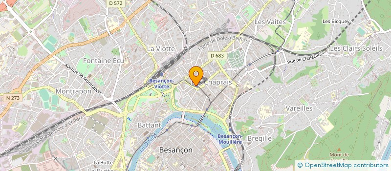 localisation de l'entreprise SARL LAFAYETTE IMMOBILIER à BESANCON