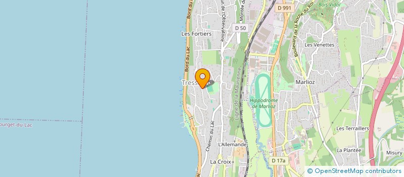 localisation de l'entreprise SARL LAFONTAINE VAL THO  TRESSERVE