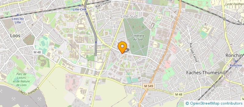 localisation de l'entreprise SARL LAFOREST à LILLE