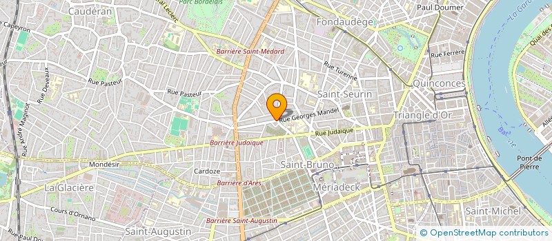 localisation de l'entreprise SARL LAFPAS à BORDEAUX