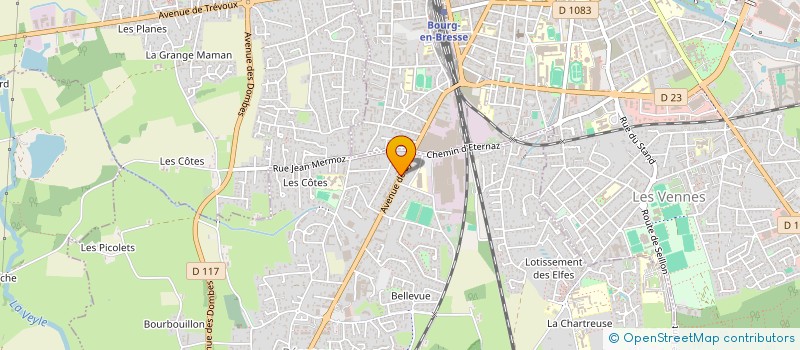 localisation de l'entreprise SARL LAFRATTA à PERONNAS