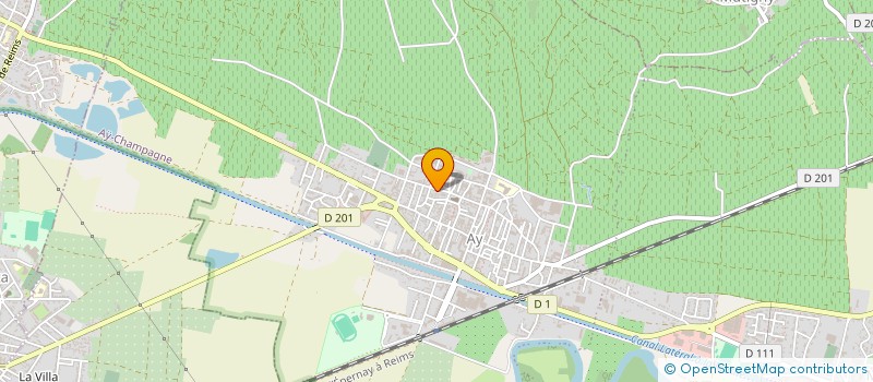 localisation de l'entreprise SARL LAFROGNE PERE ET FILS à AY-CHAMPAGNE