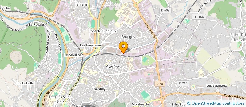 localisation de l'entreprise SARL LAGANIER AUTOMOBILE  ALES