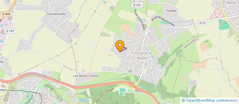 localisation de l'entreprise SARL LAGON PRESENCE  FONTAINE-LA-MALLET