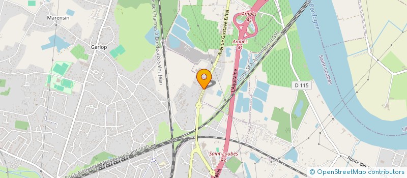 localisation de l'entreprise SARL LAGRAVE AUTO à AMBARES-ET-LAGRAVE