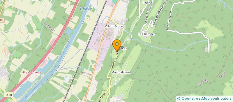 localisation de l'entreprise SARL LAGUNA II  GONCELIN