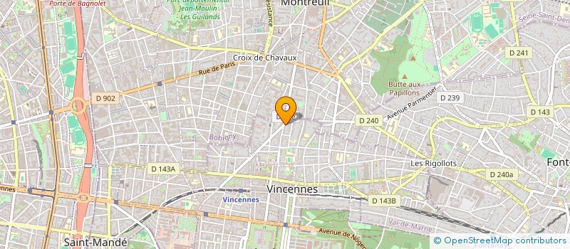 localisation de l'entreprise SARL LAHAV à VINCENNES