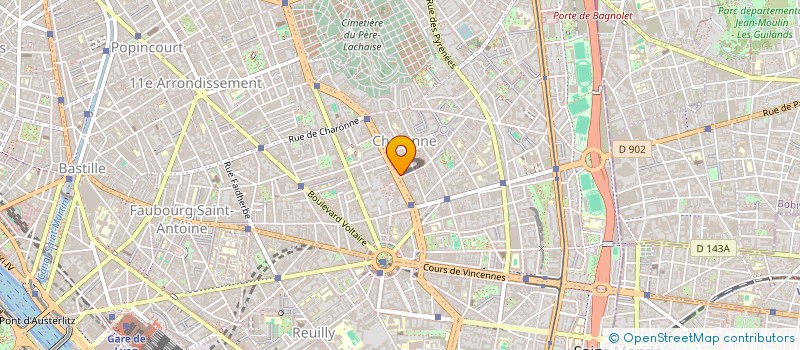 localisation de l'entreprise SARL LAIJAL  PARIS