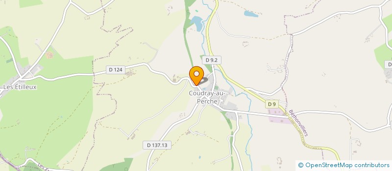 localisation de l'entreprise SARL LAILLET à COUDRAY-AU-PERCHE