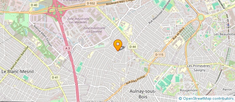 localisation de l'entreprise SARL LAINA à AULNAY-SOUS-BOIS