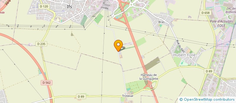 localisation de l'entreprise SARL LAIR TP  IFS