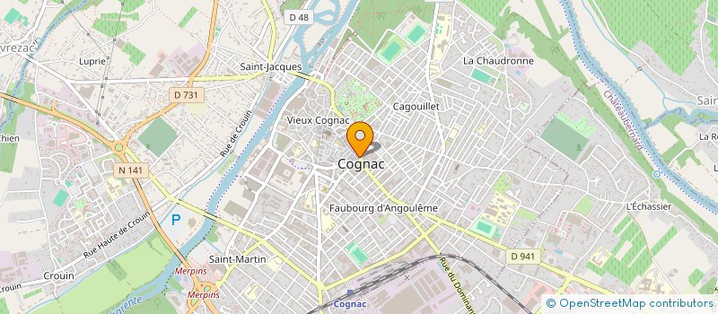 localisation de l'entreprise SARL LAKESA à COGNAC