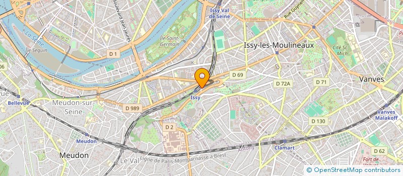localisation de l'entreprise SARL LALANDE à ISSY-LES-MOULINEAUX