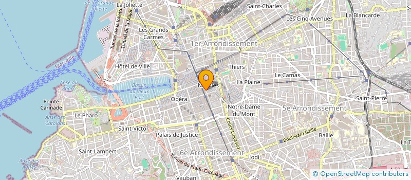 localisation de l'entreprise SARL LALINO à MARSEILLE