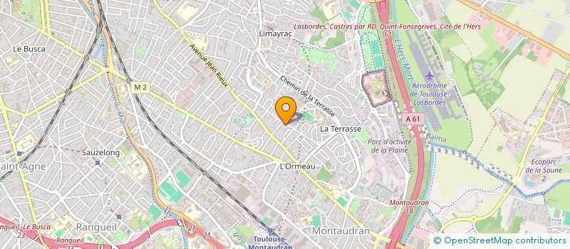 localisation de l'entreprise SARL LALLEMENT à BLAGNAC